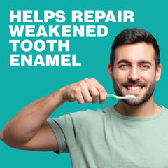CloSYS pasta en uso durante cepillado para una sensación fresca y sin irritación