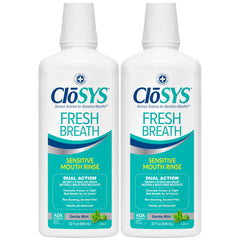 CloSYS frente del envase mostrando etiqueta y beneficio de frescura