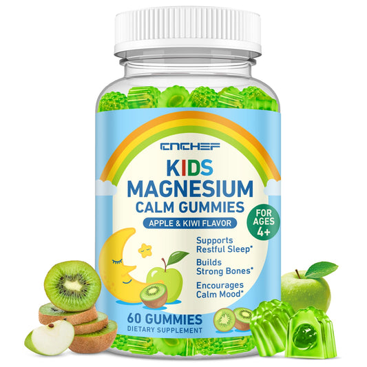CNCHEF frontal del empaque mostrando sabor manzana y kiwi y beneficio de uso familiar