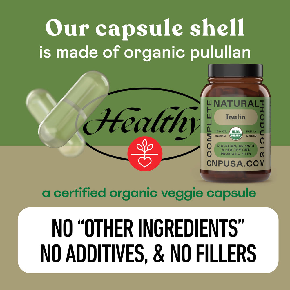Apertura del frasco CNP revelando cápsulas veganas listas para tomar