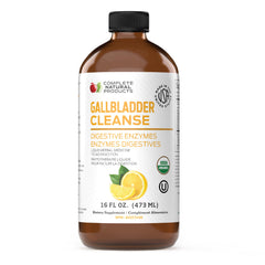Complete Natural Products botella frontal para apoyo vesicular, fácil dosificación