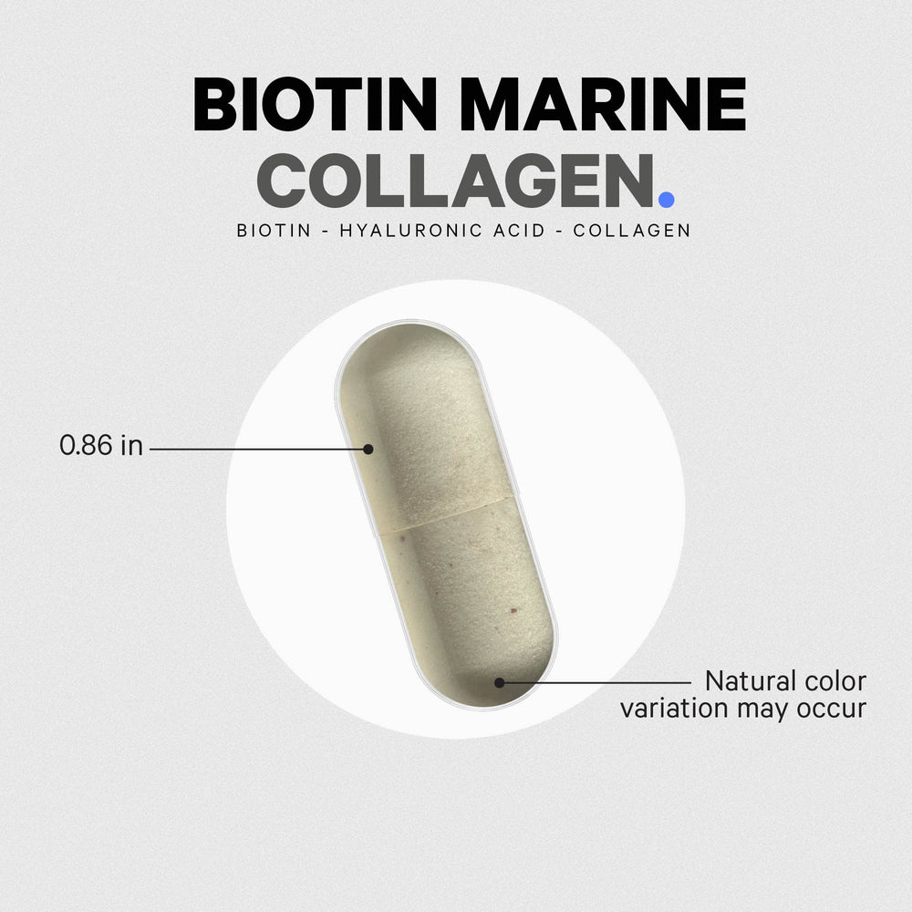 Codeage Biotin Marine Collagen: fabricación en Estados Unidos con estándares cGMP