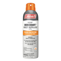 Coleman SkinSmart vista frontal, envase de aluminio compacto y protección familiar