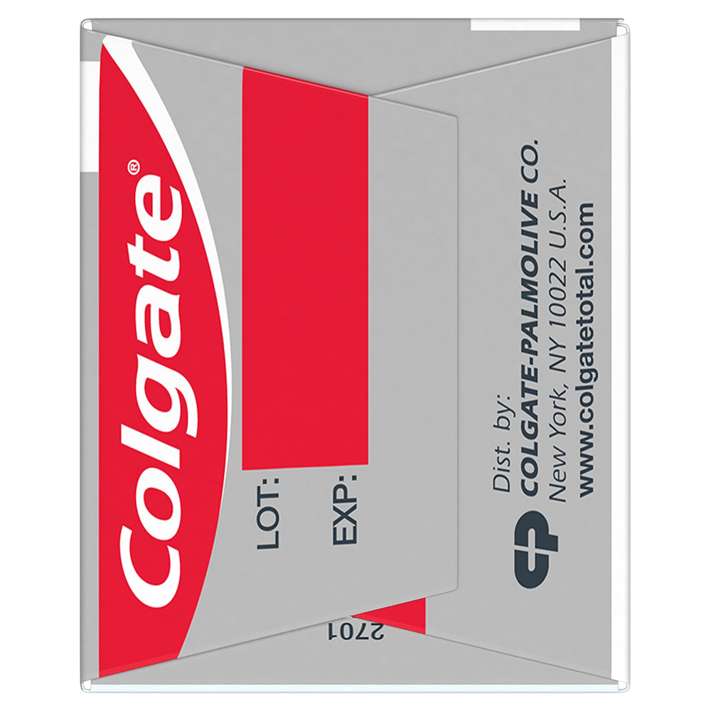 Colgate sonrisa comparativa mostrando dientes con menos manchas