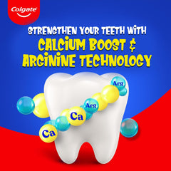 Colgate escenario de viaje con tubos en neceser para excursiones