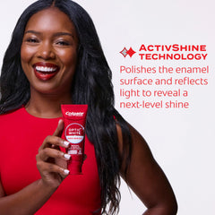 Colgate Optic White Pro Series etiqueta con ingredientes, indicación de 5% peróxido de hidrógeno