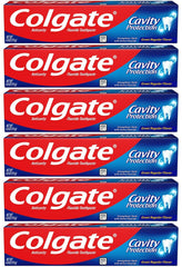 Colgate frontal del paquete muestra diseño y ahorro