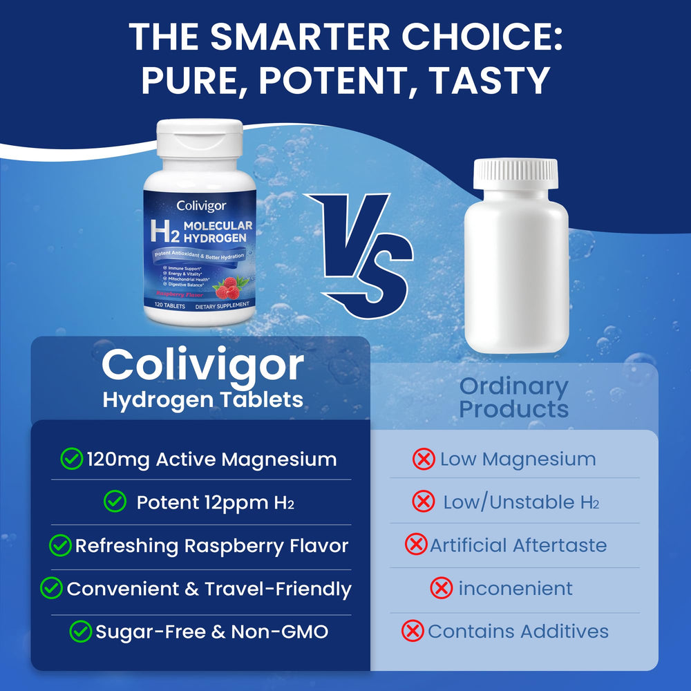 Colivigor efervescencia en agua muestra rápida disolución