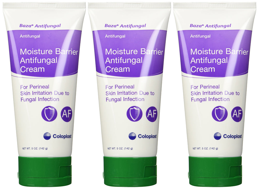Coloplast Baza pack de 3 tubos frontal mostrando envase y aroma, protección diaria