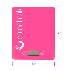 Colortrak detalle del vidrio templado destacando resistencia y limpieza fácil