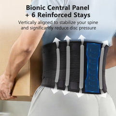 Comforband malla lateral transpirable que ayuda a mantener frescura al moverme