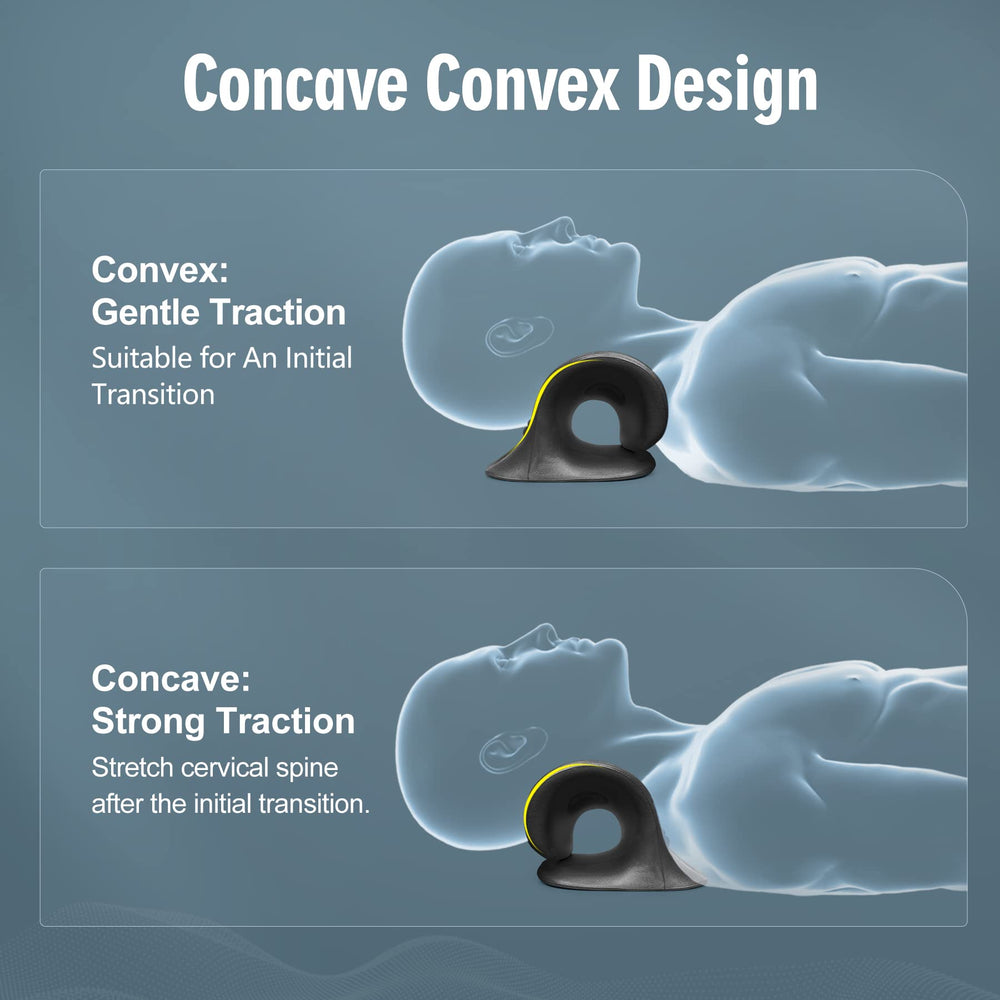ComfortLife apoyo de la cabeza en la almohada demostrando alineación cervical y confort