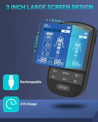 Comfytemp dispositivo en uso sobre la espalda mostrando aplicación práctica diaria