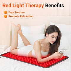 Comfytemp almohadilla en uso sobre la espalda ofreciendo aplicación cómoda durante relax