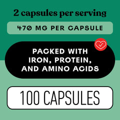Complete Natural Products etiqueta nutricional legible, transparencia de ingredientes