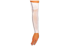 Compression Dynamics EdemaWear puesto en pierna ilustrando ajuste y comodidad diaria
