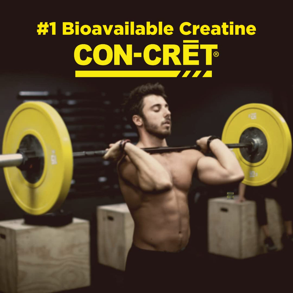 CON-CRET etiqueta legible con ingredientes y certificaciones
