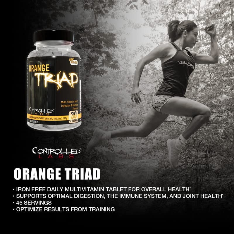 CONTROLLED LABS primer plano de tabletas que revela textura y tamaño
