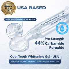 Cool Teeth Whitening bandejas moldeables adaptadas al arco dental