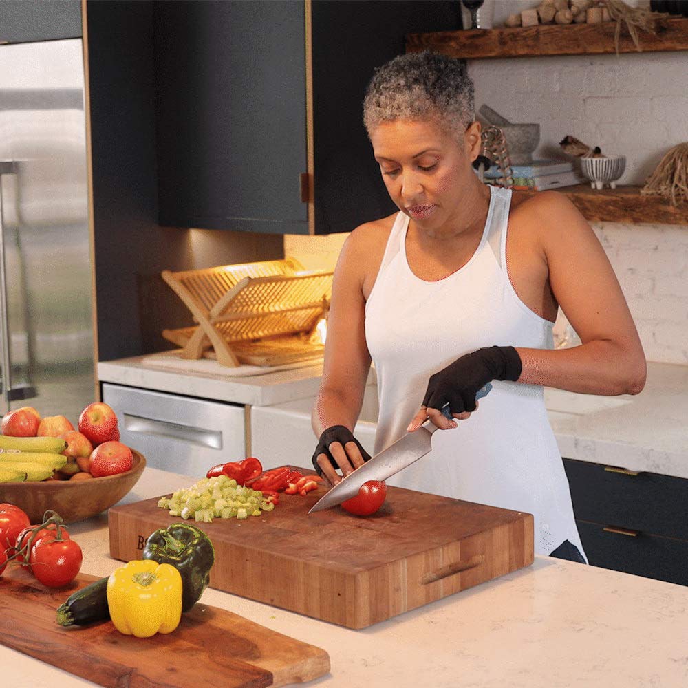 Copper Compression palma con agarre antideslizante que mejora la sujeción al sostener objetos