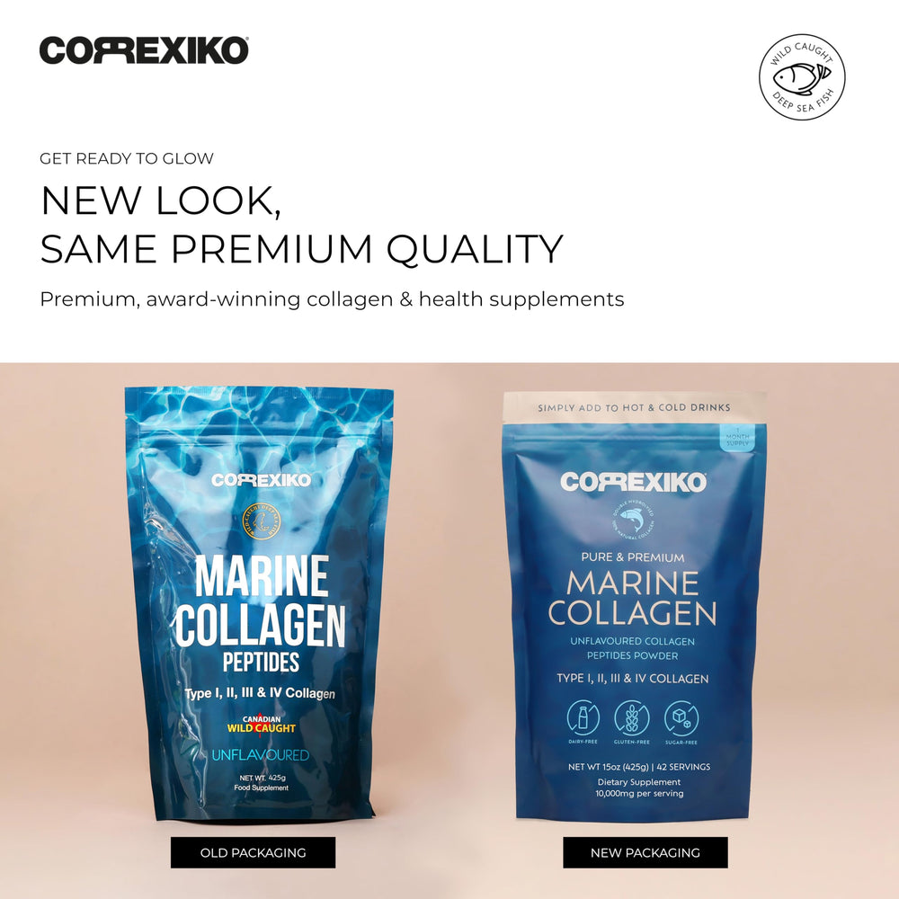 CORREXIKO textura del polvo hidrolizado, fácil disolución y mezcla