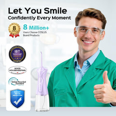 COSLUS boquilla multifuncional enfocada para limpieza precisa entre brackets