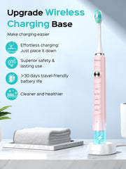 COSLUS estuche de viaje abierto protegiendo el cepillo para transporte seguro