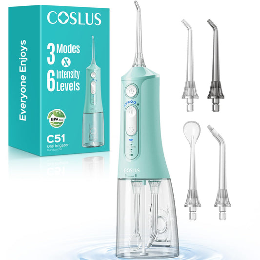 COSLUS C51 vista frontal portátil, compacto para viaje