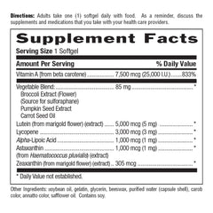 Country Life etiqueta nutricional abierta con datos de ingredientes
