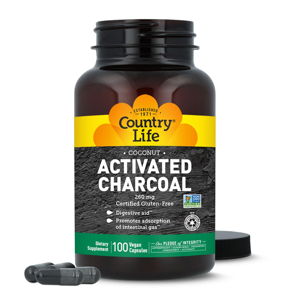 Country Life etiqueta con información de ingredientes y sin gluten