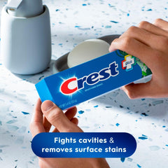 Crest muestra aplicación en cepillo destacando facilidad de uso