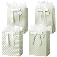 Crisky bolsa frontal verde salvia mostrando diseño elegante y práctico