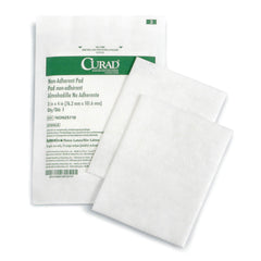 Curad detalle de la almohadilla absorbente mostrando textura y beneficio de no adherencia