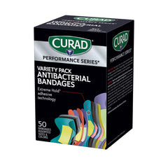 Curad vendaje en dedo en uso garantizando sujeción durante actividad