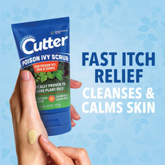 Cutter primer plano de textura exfoliante con microperlas calmantes
