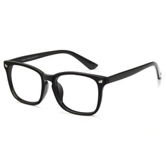 Cyxus vista frontal montura negra cómoda y ligera