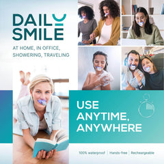 DailySmile etiqueta FDA visible transmitiendo seguridad y confianza