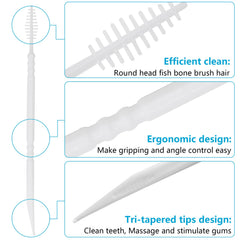 DanTicy punta cónica rígida ideal para eliminar restos entre dientes