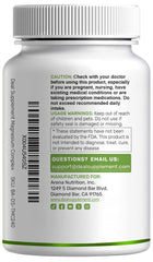 DEAL SUPPLEMENT etiqueta con ingredientes y detalles de calidad