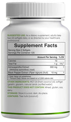 DEAL SUPPLEMENT etiqueta nutricional y lista de ingredientes para transparencia