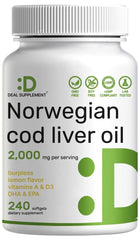 DEAL SUPPLEMENT frasco frontal mostrando etiqueta y beneficios