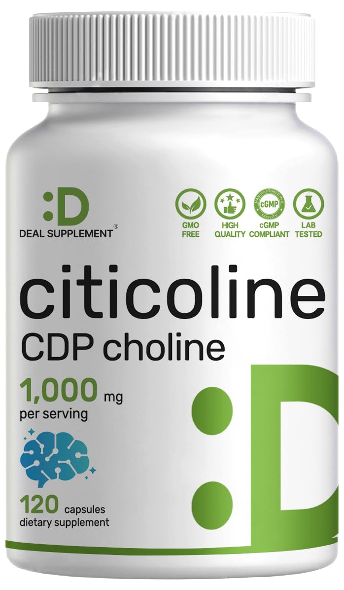 DEAL SUPPLEMENT frasco frontal mostrando 120 cápsulas y etiqueta clara