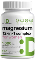 DEAL SUPPLEMENT frasco frontal que muestra 240 cápsulas y etiqueta clara
