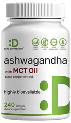 DEAL SUPPLEMENT frente del empaque mostrando 240 softgels y marca