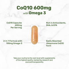 DEAL SUPPLEMENT gota de aceite Omega 3 mostrando pureza y concentración