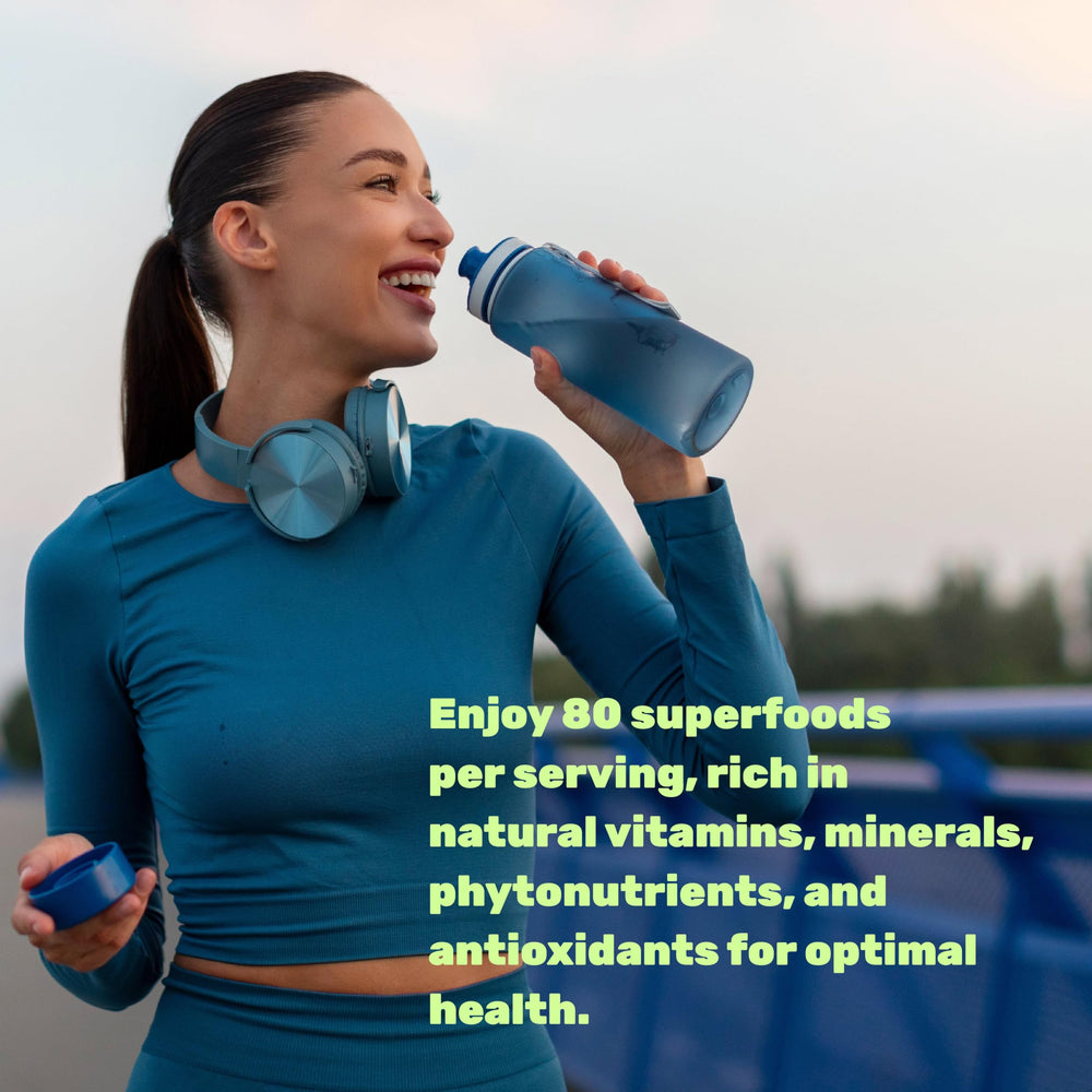 DEAL SUPPLEMENT etiqueta con lista de 40 frutas y 40 verduras verificadas