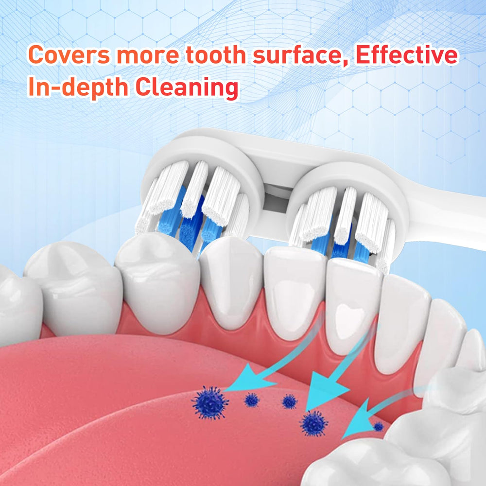 DenSecc empaque abierto con ocho unidades para recambios económicos