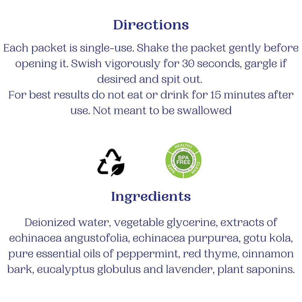 Dental Herb Company productos en maleta destacando conveniencia para viaje
