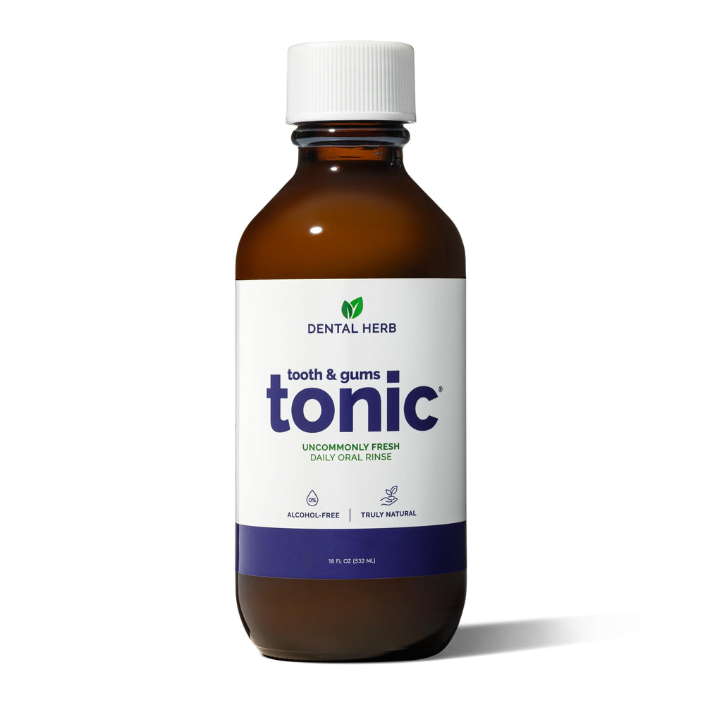 Dental Herb Company envase frontal y diseño, transmite confianza natural