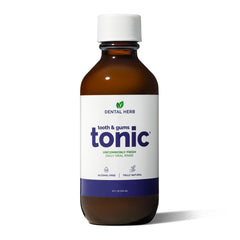 Dental Herb Company envase frontal y diseño, transmite confianza natural